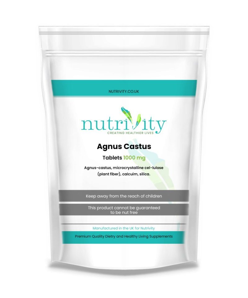 Agnus Castus 1000mg Vegan Tablets