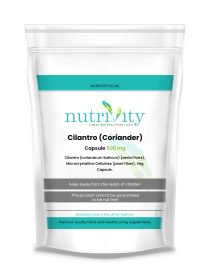 Cilantro/Coriander 500mg Veg Capsules