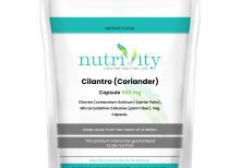 Cilantro/Coriander 500mg Veg Capsules Detox Digestion Oxidative