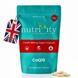 CoQ10 300mg Vegan Capsule Supplement