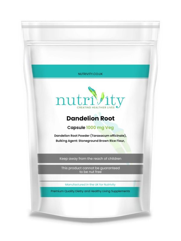Dandelion Root 1000mg Veg Capsules