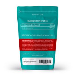 high strength coq10 vegan capsules