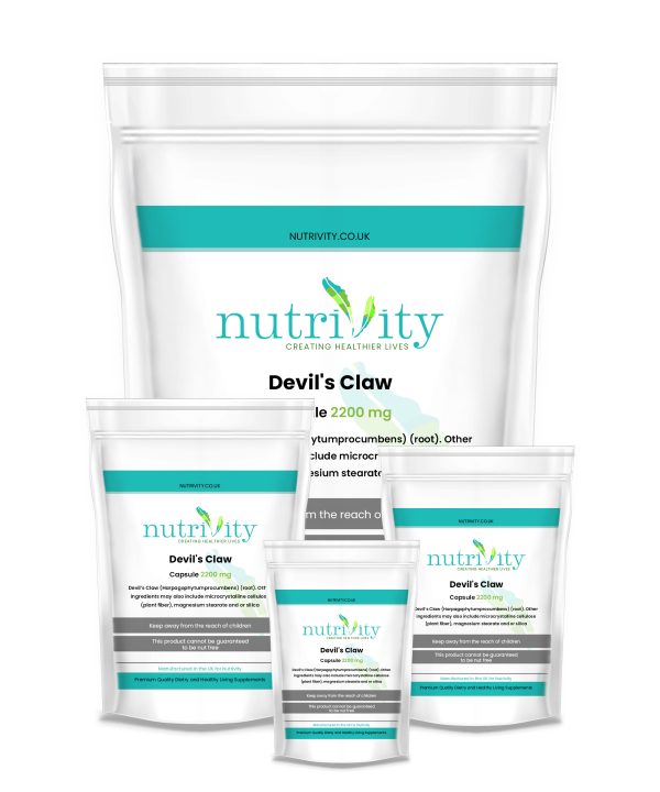 Devil’s Claw 2200mg Veg Capsule Joint Care Joint Health Muscle Pain Back Pain