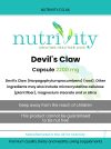 Devil’s Claw 2200mg Veg Capsule Joint Care Joint Health Muscle Pain Back Pain