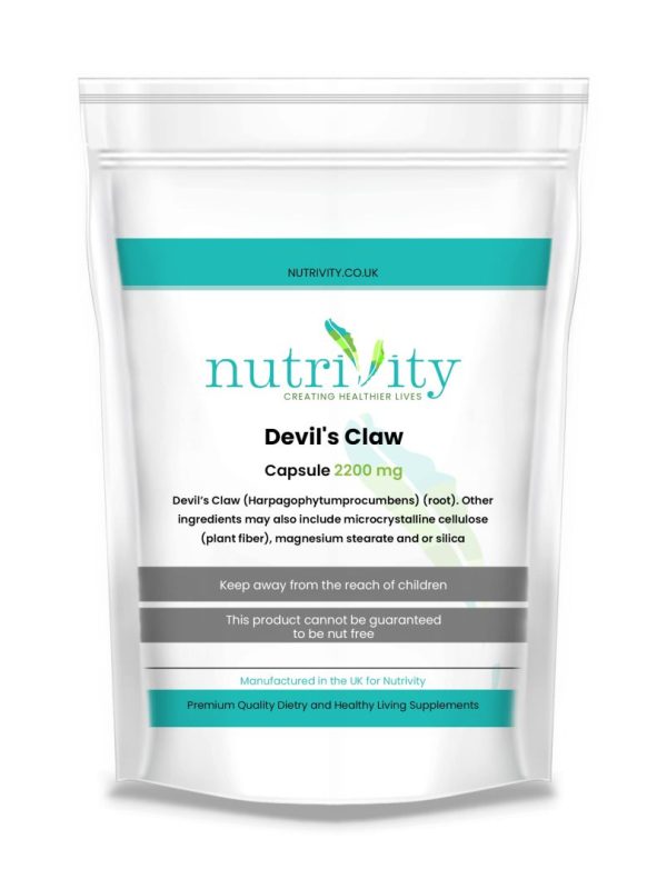 Devil’s Claw 2200mg Veg Capsule