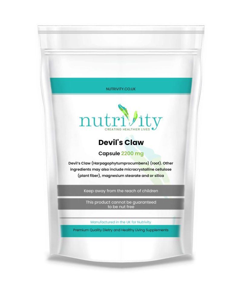 Devil’s Claw 2200mg  Vegan Capsule