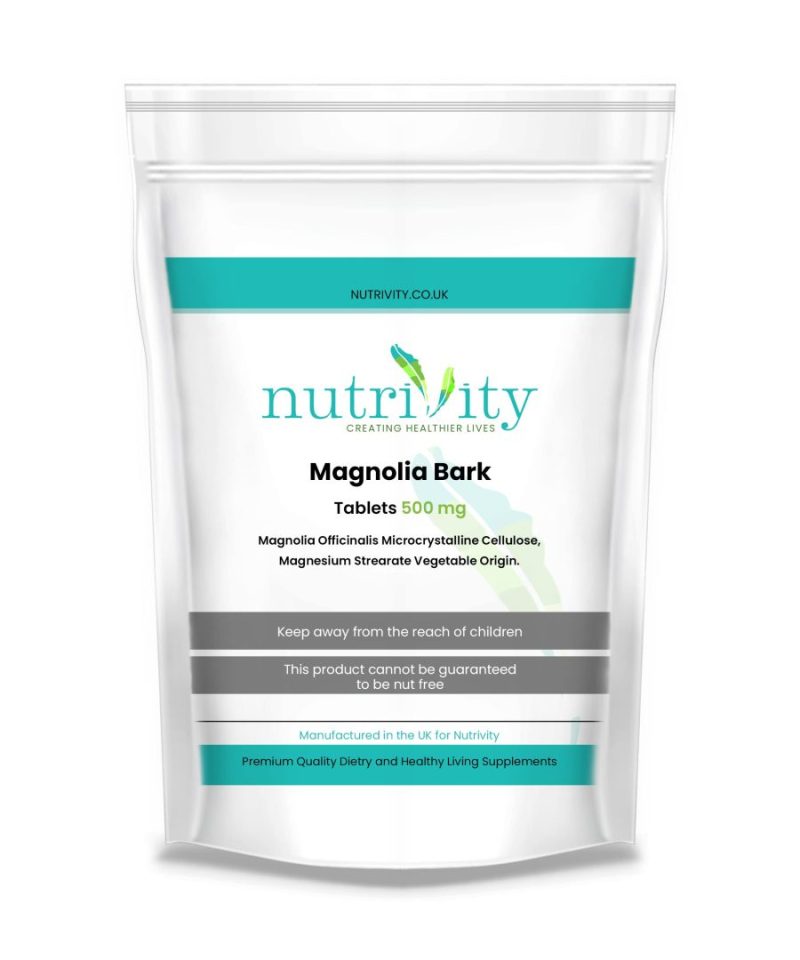 Magnolia Bark 500mg Vegan Tablets