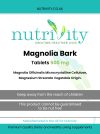 Magnolia Bark 500mg Vegan Tablets Chinese Medicine Anti-inflammatory Antioxidant
