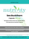 Sea Buckthorn 500mg Capsule - Image 4