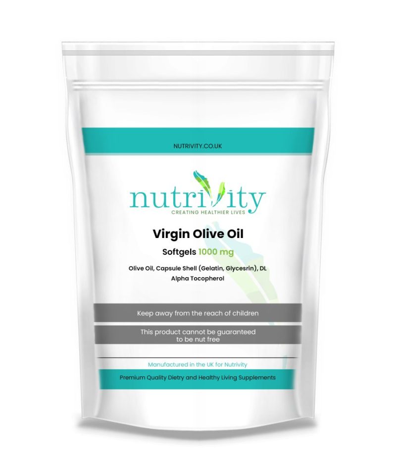 Virgin Olive Oil 1000mg Soft Gels