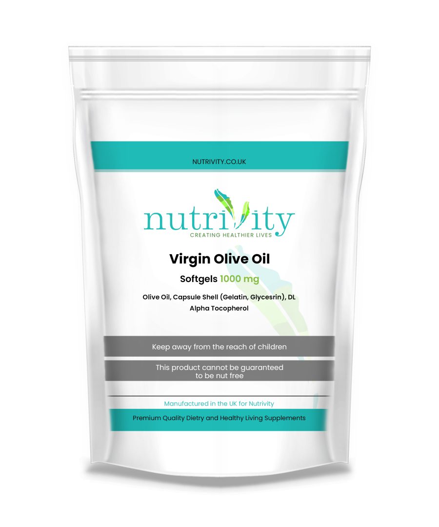 Virgin Olive Oil 1000mg Soft Gels