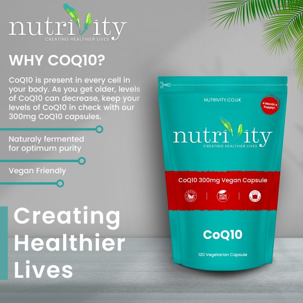 high strength coq10 vegan capsules