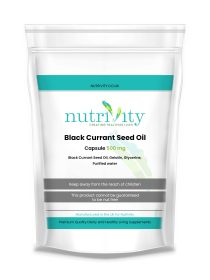 Blackcurrant Seed Oil 500mg Capsules