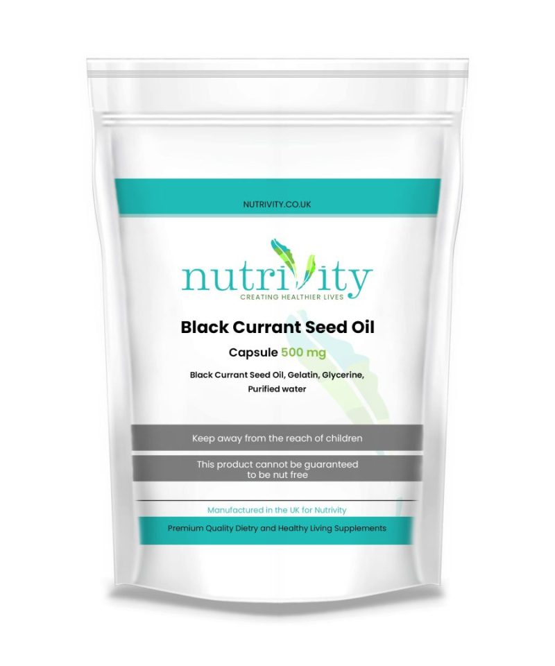 Blackcurrant Seed Oil 500mg GLA