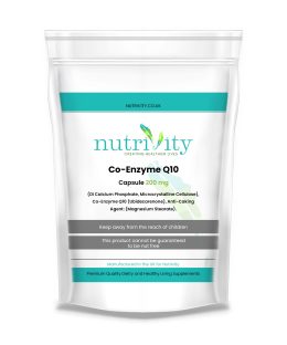 CoQ10 200mg Capsules Antioxidant Energy Boost