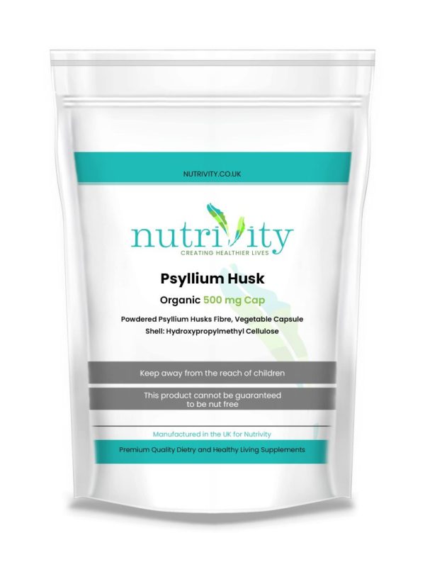 Psyllium Husk 500mg Capsules