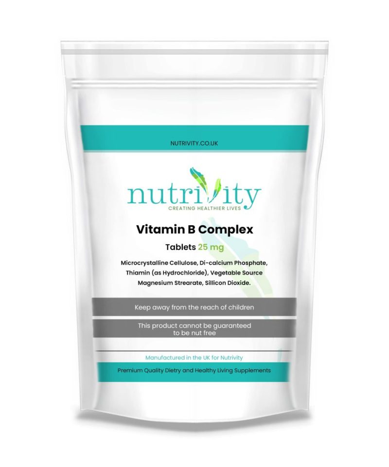 Vitamin B Complex  Vegan Tablets