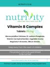 Vitamin B Complex Vegan Tablets - Image 5