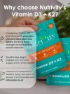 Vitamin D3 4000 IU + Vitamin K2 MK7 100µg | 12 Months Supply (365 Vegan Tablets) - Image 3