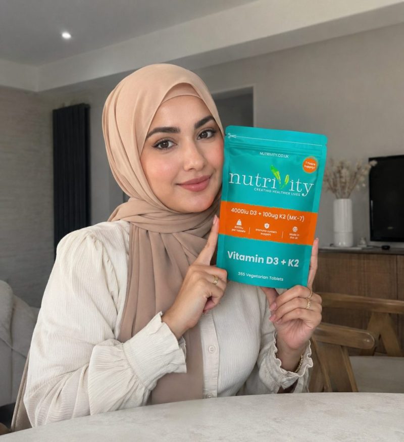 Vitamin D3 + K2 Vegan Tablets Happy Customer