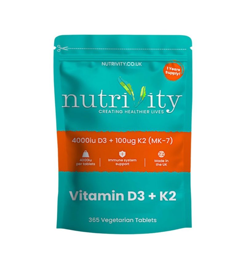 Vitamin D3 K2 Vegan Supplement