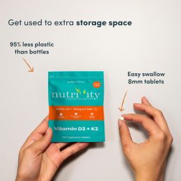 Vitamin D3 4000 IU & Vitamin K2 MK7 100µg | 1-Year Supply of 365 tablets - Image 2