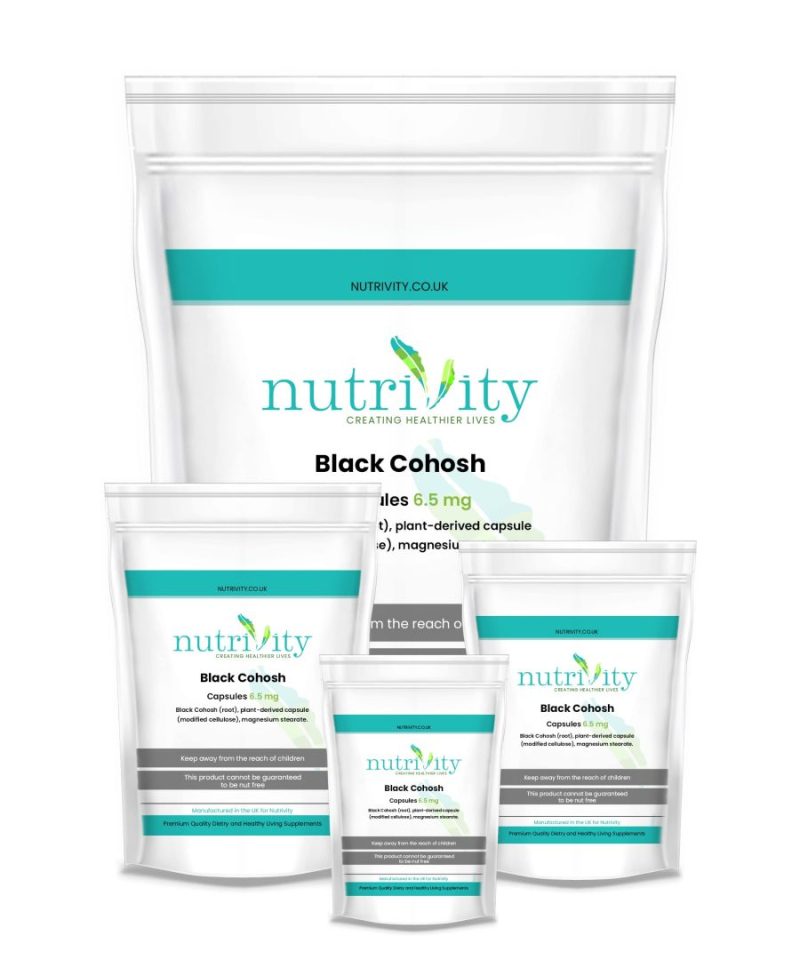 Black Cohosh Root 6.5mg Capsules – Natural Support during menopause - Image 3