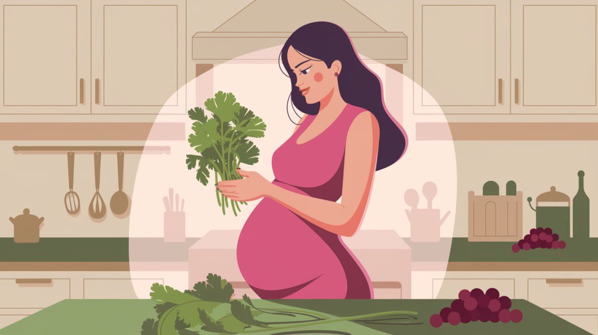 Is cilantro good for pregnancy?