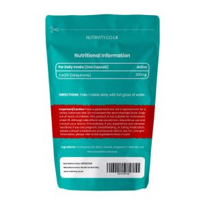 Nutrivity vegan supplement labels UK — full ingredient transparency