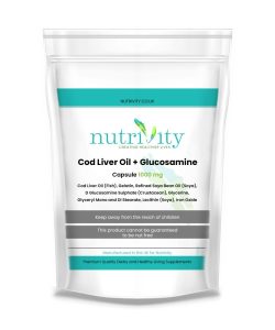 Nutrivity Cod Liver Oil and Glucosamine for joint health UK