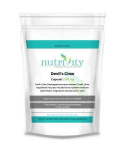 Nutrivity Devils Claw 2200mg for arthritis and joint pain UK