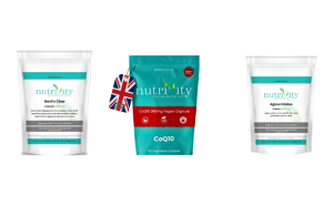 Nutrivity vegan supplements for athletes UK — full plant-based range