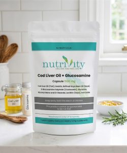 Nutrivity Cod Liver Oil and Glucosamine — daily dose UK