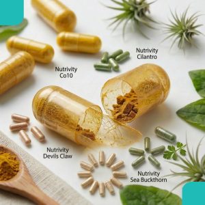 Nutrivity vegan supplements UK — HPMC capsules, alcohol-free extraction, plant-based