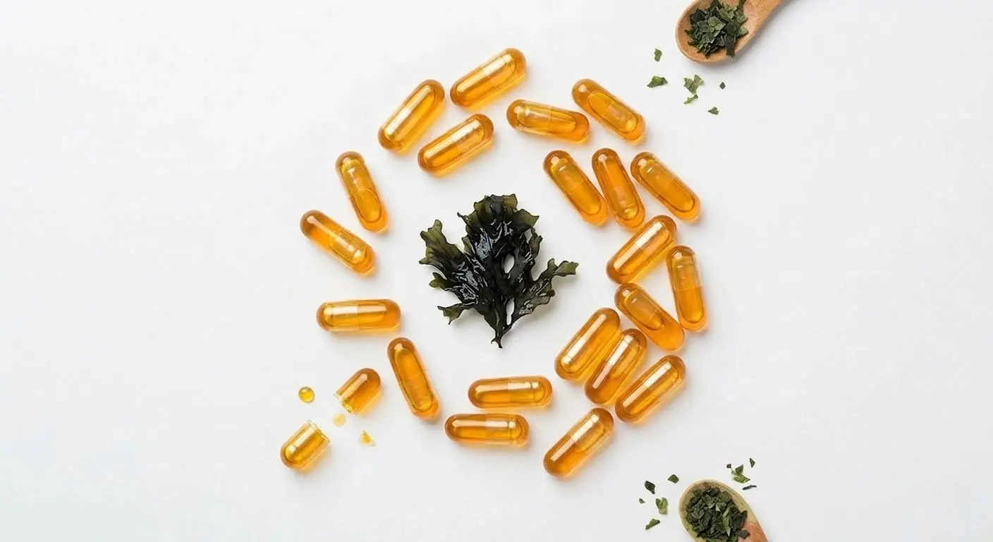 Vegan omega-3 supplements UK — algae-based EPA and DHA