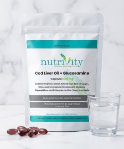 Nutrivity Cod Liver Oil and Glucosamine for joint health