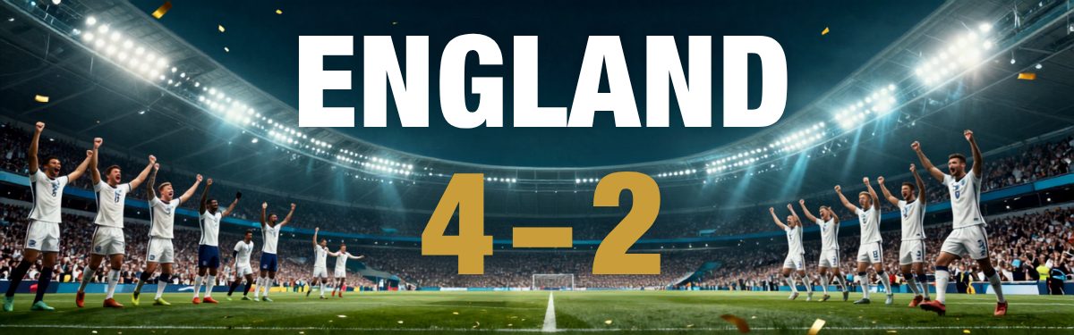 England 4-2 Croatia — Nutrivity World Cup offer, 20% off everything